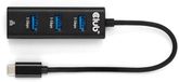 Club3D CSV-1549 interface hub USB Type-C 5000 Mbit/s Zwart