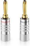 deleyCON MK3449, Banana, Goud, Mannelijk, Recht, Goud, 8 stuk(s)