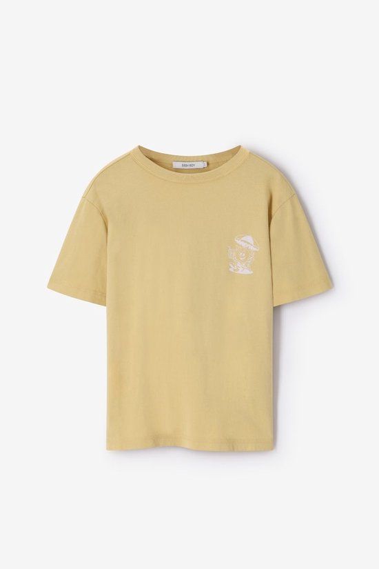 Sissy-Boy Geel T-shirt met artwork