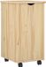 vidaXL Rollende kast Bruin 34 x 39 x 65,5 cm Massief vurenhout