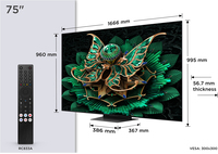 TCL C7K / TV screen / 75 inch / 2025