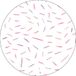Bonateks, Ronde digitaal bedrukte muismat, antislip onderkant, voor kantoor en thuis, diameter: 22 cm