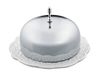 Alessi MW16, gekleed boterschotel, porselein, wit