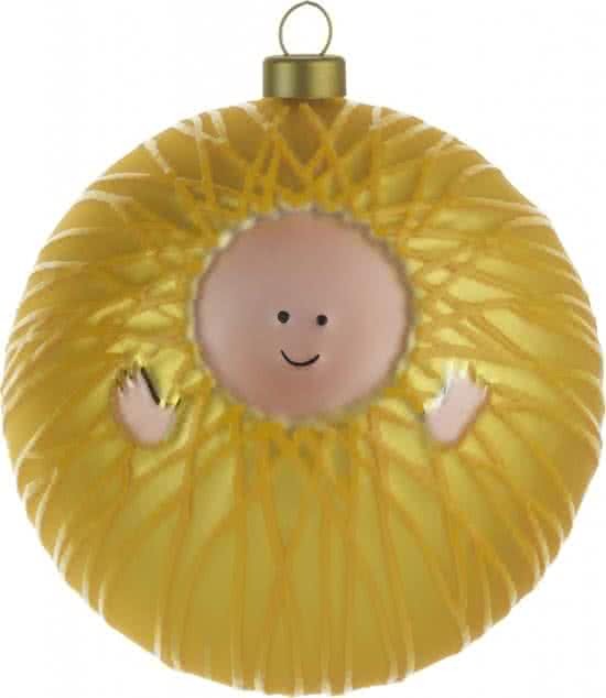 Alessi Le Palle Presepe GesÃ¹ Bambino Kerstbal - glas