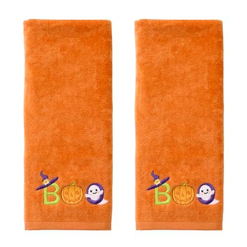 SKL Home by Saturday Knight Ltd. Boo Handdoekenset, oranje, 2 stuks