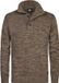 Petrol Industries Men's Sweater - Knitted Sweater - Regular Fit - Stand-up Collar - Cotton - Sweaters - Pullover - Orange - Size L