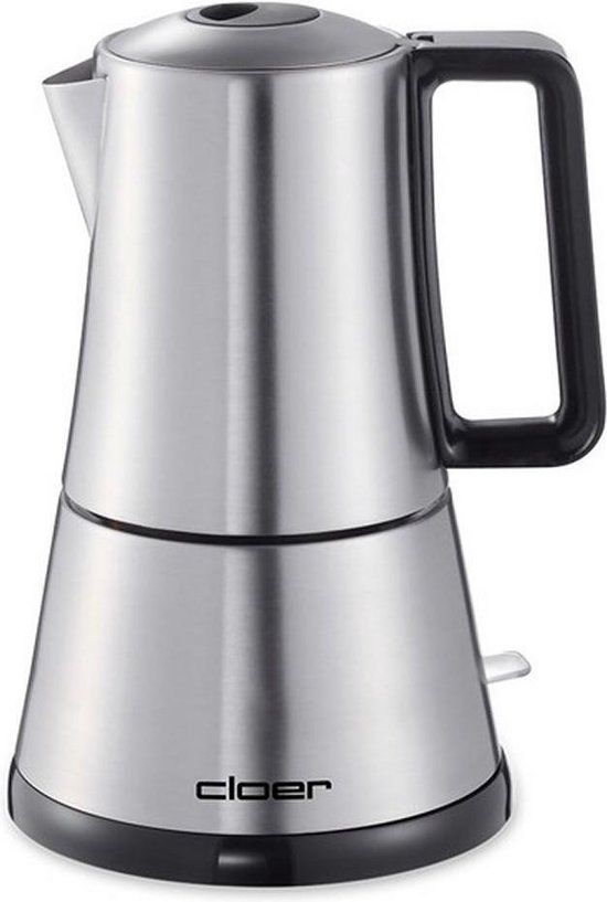Cloer 5918 Mokkamaker - Zilver