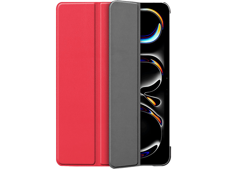JustinCase MM Slimline Trifold cover voor iPad Pro 13 (2024) - Rood