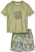 Playshoes kinderbadset met UV-bescherming Wave Shorts Oliv