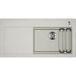 BLANCO ETAGON XL 6S | Granieten spoelbak van SILGRANIT zacht wit | Inbouwwijze: inbouw van boven | voor 60 cm brede onderkasten | Systeemconcept met veelzijdig bruikbare ETAGON rails | [100x51x20,2 cm