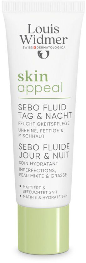 Louis Widmer Skinappeal Zonder Parfum Sebo Fluid - 30 ml