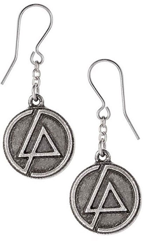 Linkin Park Logo Unisex Oorbellen - zilverkleurig - Standard