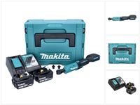Makita DWR 180 RFJ clé à cliquet sans fil 18 V 47,5 Nm 1/4" 3/8" + 2x batterie 3,0 Ah + chargeur + Makpac