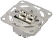 Gira 245200 netwerkdoos 2-voudig Cat.6A IEEE 802.3an inbouw gebruik, metallic