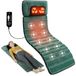Tapis de massage shiatsu - Tapis de corps complet - Massage des tissus profonds - Pour le dos, le cou et les jambes - Coussin amovible - Prise UE - Sans massage des pieds