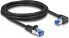 Delock 80223 - 2 m - Cat6a - S/FTP (S-STP) - RJ-45 - RJ-45