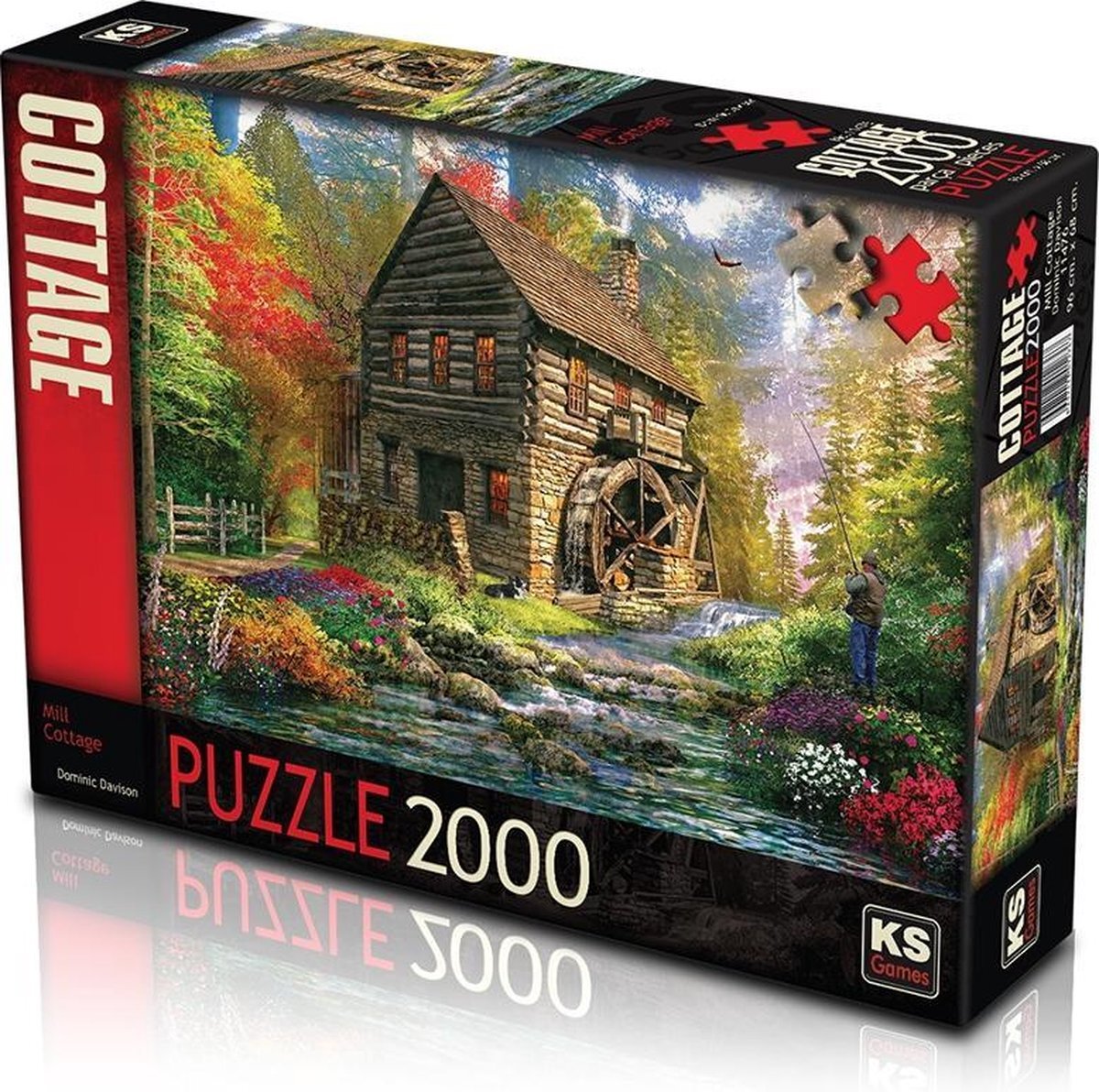 KS Games Mill Cottage Puzzel 2000 Stukjes