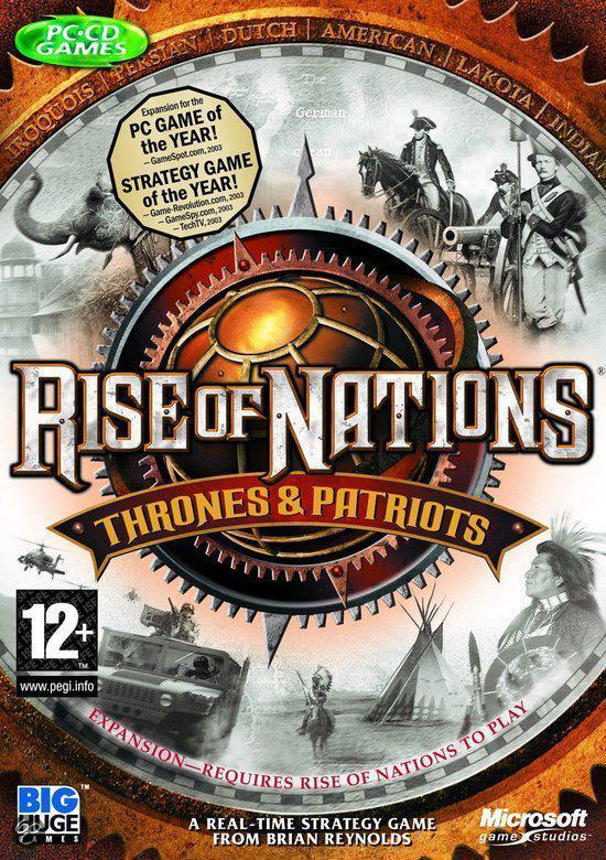 Microsoft Rise Of Nations, Thrones And Patriots