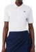 LACOSTE polo femme, modèle PF0081, blanc, taille 36