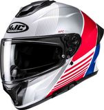 HJC C71 Morix Helm - Integraalhelm - Maat L - Wit/grijs/rood