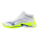 Mizuno Wave Lightning Elite Mid Volleybalschoenen Heren Wit