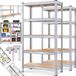 Monzana Opbergrek - Set van 2 Belastbaar tot 700kg 175x75x30 - Zilver