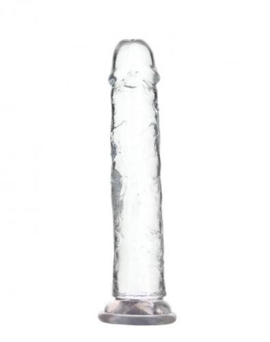 Addiction Crystal - Transparante Dildo - 20 cm