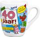 123 Kado koffiemok Cartoon cadeau koffiemok/theebeker - 40 jaar vrouw - 300 ml - 40e verjaardag - cadeau koffiemok