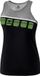 Erima 5-C Tanktop Dames - Zwart / Grey Melange / Wit