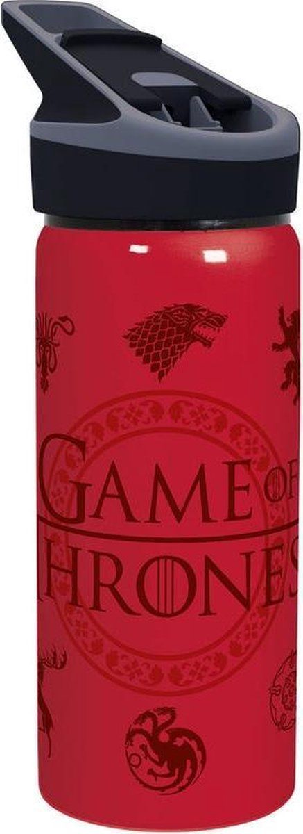 stor Game of Thrones premium aluminium bottle