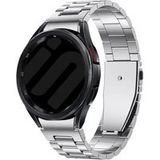 Strap-it Samsung Bracelet acier 'One push' Samsung Galaxy Watch FE (argent)