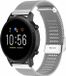 By Qubix - Milanese Smartwatch Bandje - Zilver - 22mm - Geschikt voor Garmin Vivoactive 4 / 4L