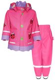 Playshoes Tweedelig regenpak, modderpak, waterdicht, Lukbeestje tailleband, 140