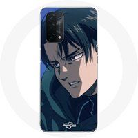 Maniacase Case voor Oppo A74 5G Attack of the Titans Levi Ackerman Anime