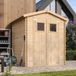 Timbela M320+M320G - Houten tuinhuis - 2,82 m² - 186x196xH224 cm - met vloer