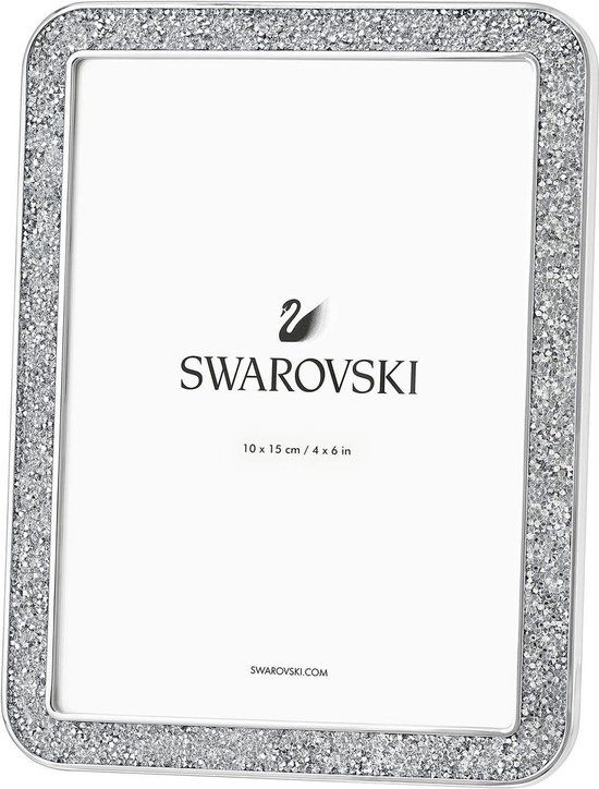 Swarovski Minera Photo Frame Small - Silver - Metal - 17.8 x 12.8 cm