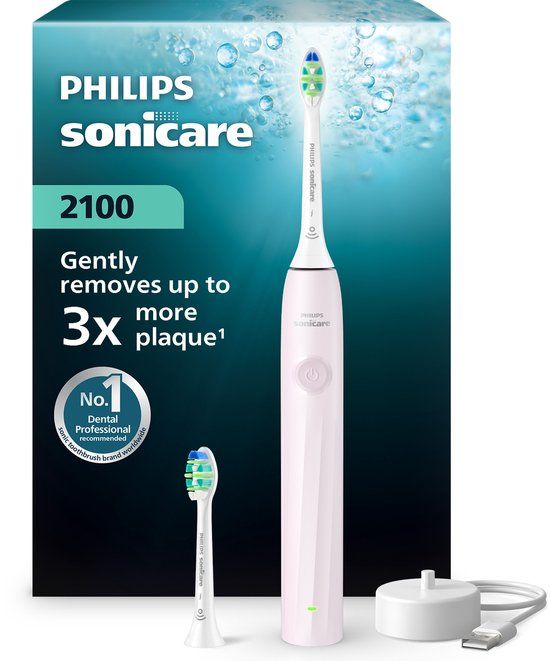 Philips Sonicare 2100 Series Elektrische Tandenborstel Roze