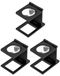 Omgoods - ® Mini Loupe Pliable, 10X Loupe avec Règle pour Diverses Applications