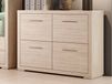 Commode VEIGAR 4 portes Santana clair