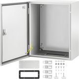 VEVOR Stalen Elektrische Kast Elektrische Behuizing 20 X 16 X 10 Inch Koolstofstaal Ip65