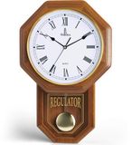 Lovely Home Essentials Verona Clocks Houten Slinger Wandklok