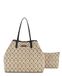 GUESS Sophia 2 In 1 Tote Black noir