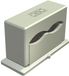 OBO Bettermann Support de pression ISO pour 2 câbles 6-16mm polystyrène gris clair RAL 7035