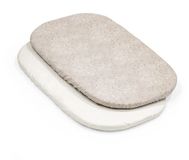 Stokke® Snoozi™ Hoeslakens 2-Pack Vanilla Dandelion Katoen Junior