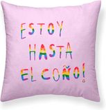 Belum Kussenhoes Belum Estoy hasta el c*ño Multicolour 50 x 50 cm