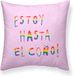 Belum Kussenhoes Belum Estoy hasta el c*ño Multicolour 50 x 50 cm