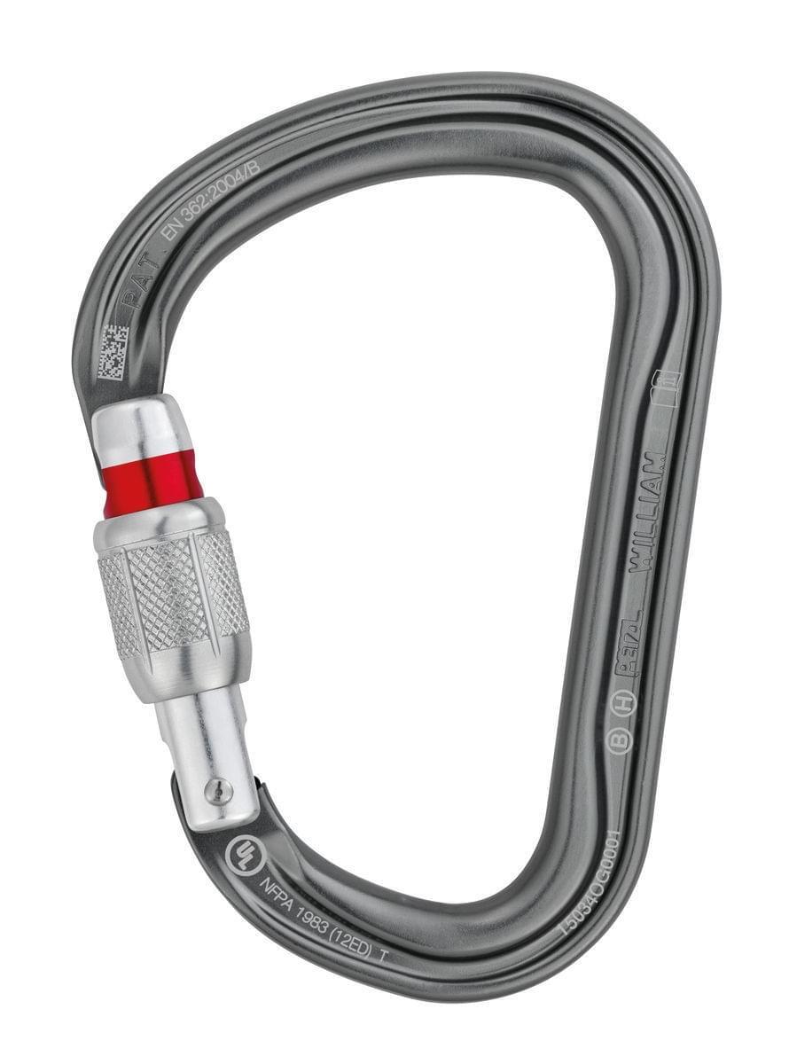 Petzl Petzl William Screw Lock grote HMS karabiner