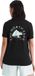 The North Face W Monte Regular Short Sleeve Tee-Graphic T-shirt pour femme - TNF Noir