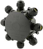 Boxexpert BXPJSGH686-8 Verdeeldoos Zwart Kunststof 1 stuk(s)