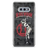 ERT GROUP mobiel telefoonhoesje voor Samsung S10e origineel en officieel erkend Marvel patroon Black Widow 006